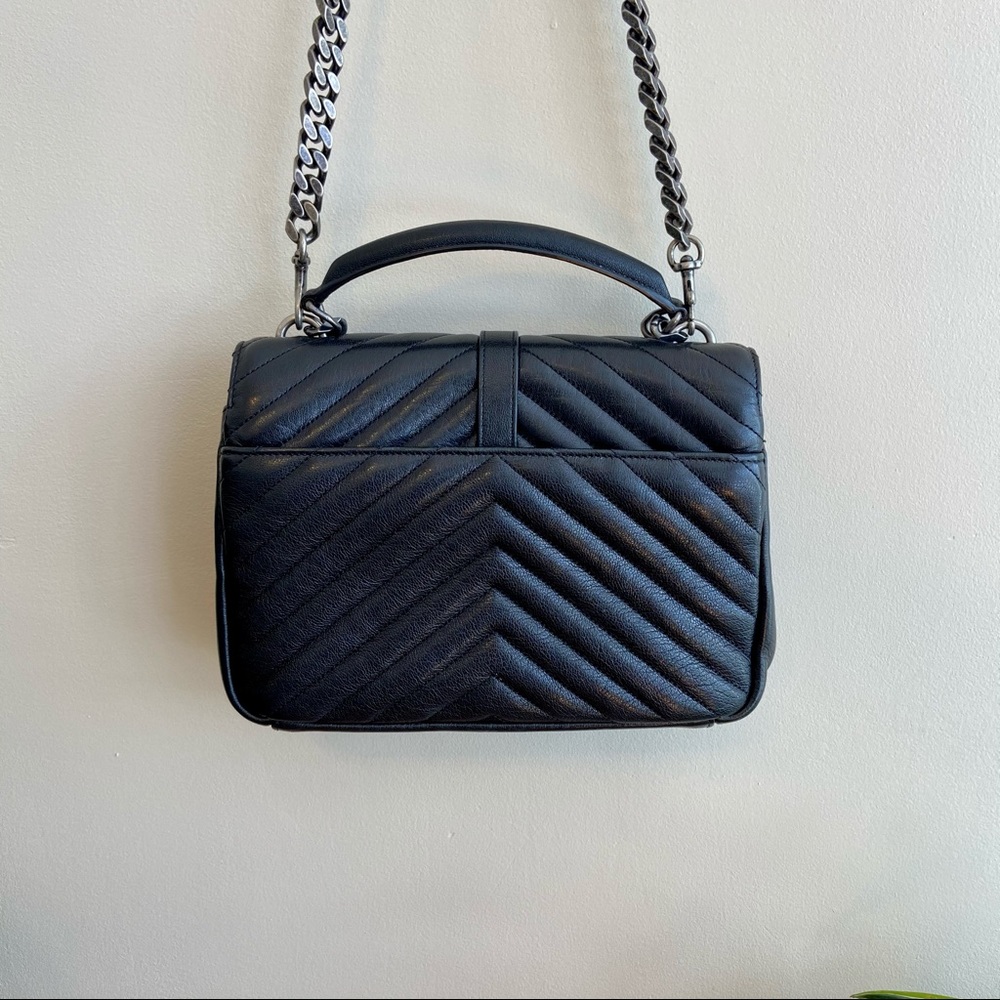 🚫 SOLD- SAINT LAURENT College Medium Shoulder Bag - Picture 7 of 10